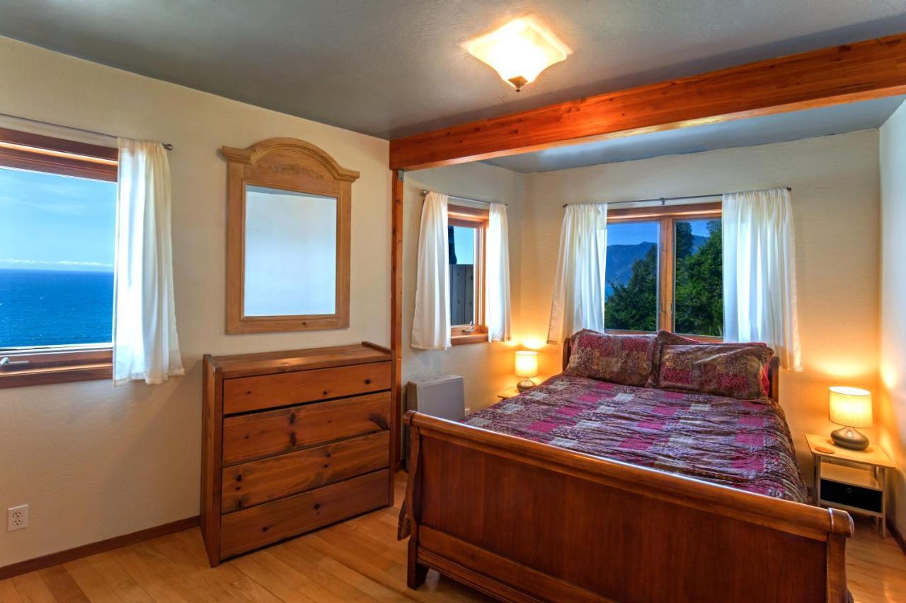 Amazing Oceanview 2 Bedroom Oceanfront! By Oceanviewhottubs Shelter Cove, Ca Tesla Ev Station Kültér fotó
